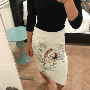 One of a kind ALEXANDER McQueen leather skirt